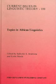 Topics in African Linguistics